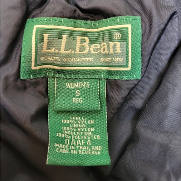 L.L.BEAN Black Insulated Snow Ski Pants With Gaiters Zip Pockets Size Small - Picture 9 of 10